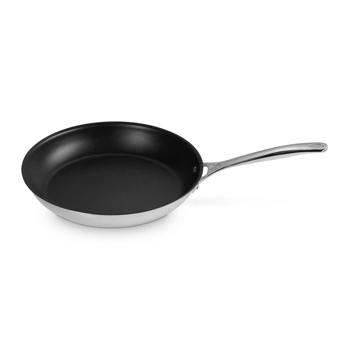 Le Creuset Signature Stainless Steel Shallow Non-stick Frying Pan 30cm
